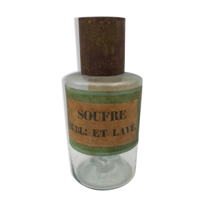 Ancien pot ou bocal de