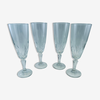 4 verres flutes champagne Luminarc Flamenco