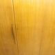 Scandinavian wardrobe 1960 teak 4 doors, 3 drawers, 2keys