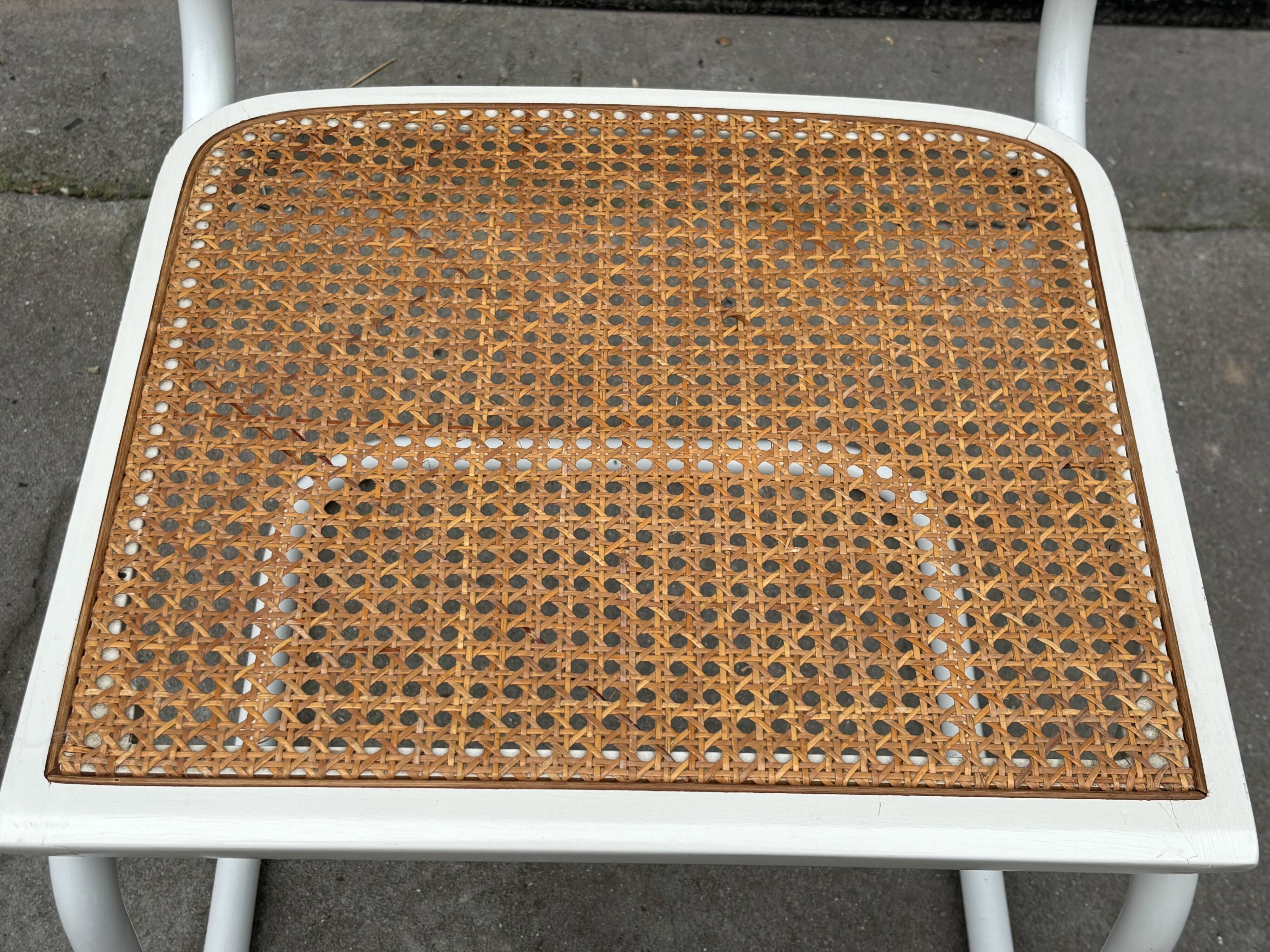 Lot de 4 chaises Cesca modèle b32 par Marcel Breuer Design