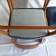 Suite de 4 chaises traineau Baumann