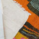 Tapis berbère abstrait orange 250 x 150 cm