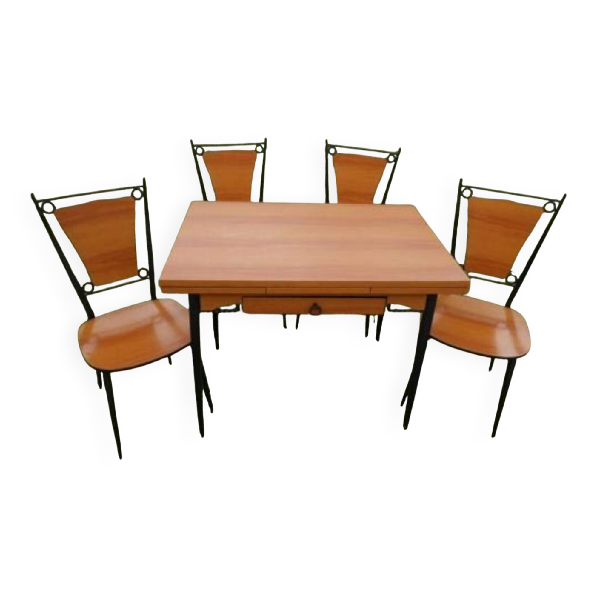 Table and chairs unique model
