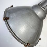 Large Vintage Industrial Aluminium Factory Wall Spotlight, 1970s