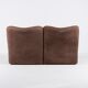 Vintage 2-seater sofa in aniline leather from the 1970s