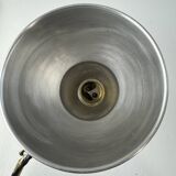 Pair of antique "beunza" workshop wall lights