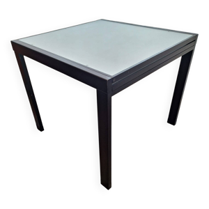 table en métal italien - plateau