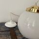 Hanging lamp white opaline