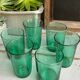 Series of 6 glasses Lesieur