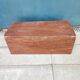 Wooden travel trunk chest