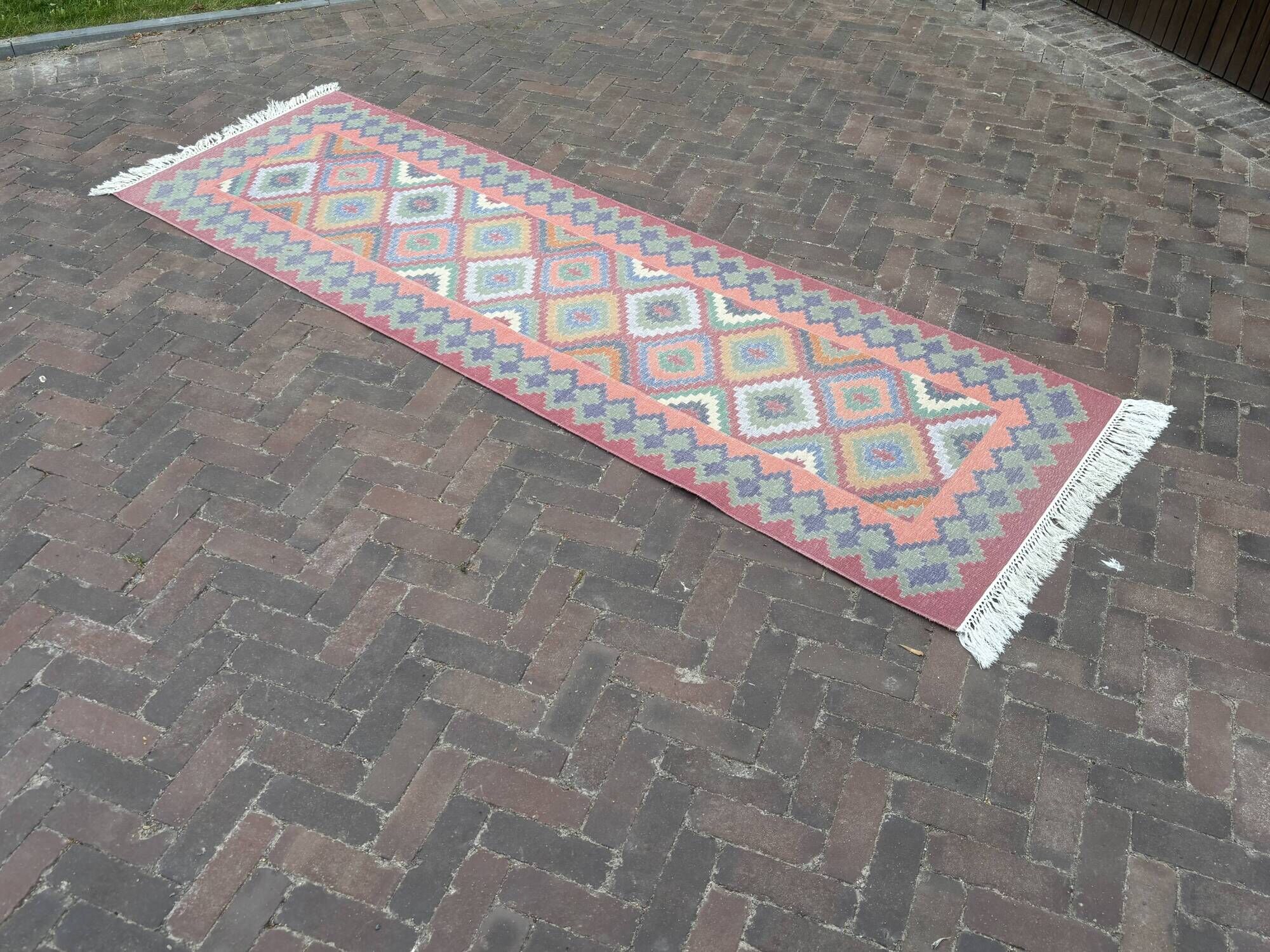 Vintage Kilim Rug – Small Runner 240x76