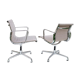 Pair swivel armchairs Vitra Aluminium Chair EA 108 design Ray & Charles Eames 60s 70s