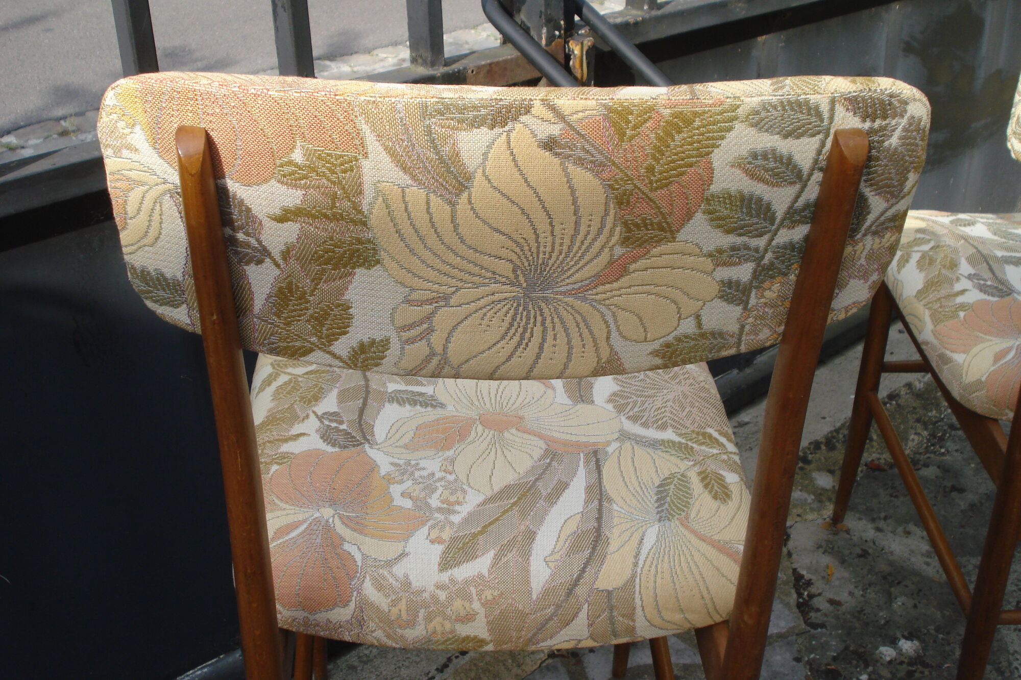 4 Italian Consorzio Sedie Friuli chairs 1960