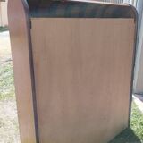 Curtain filing cabinet