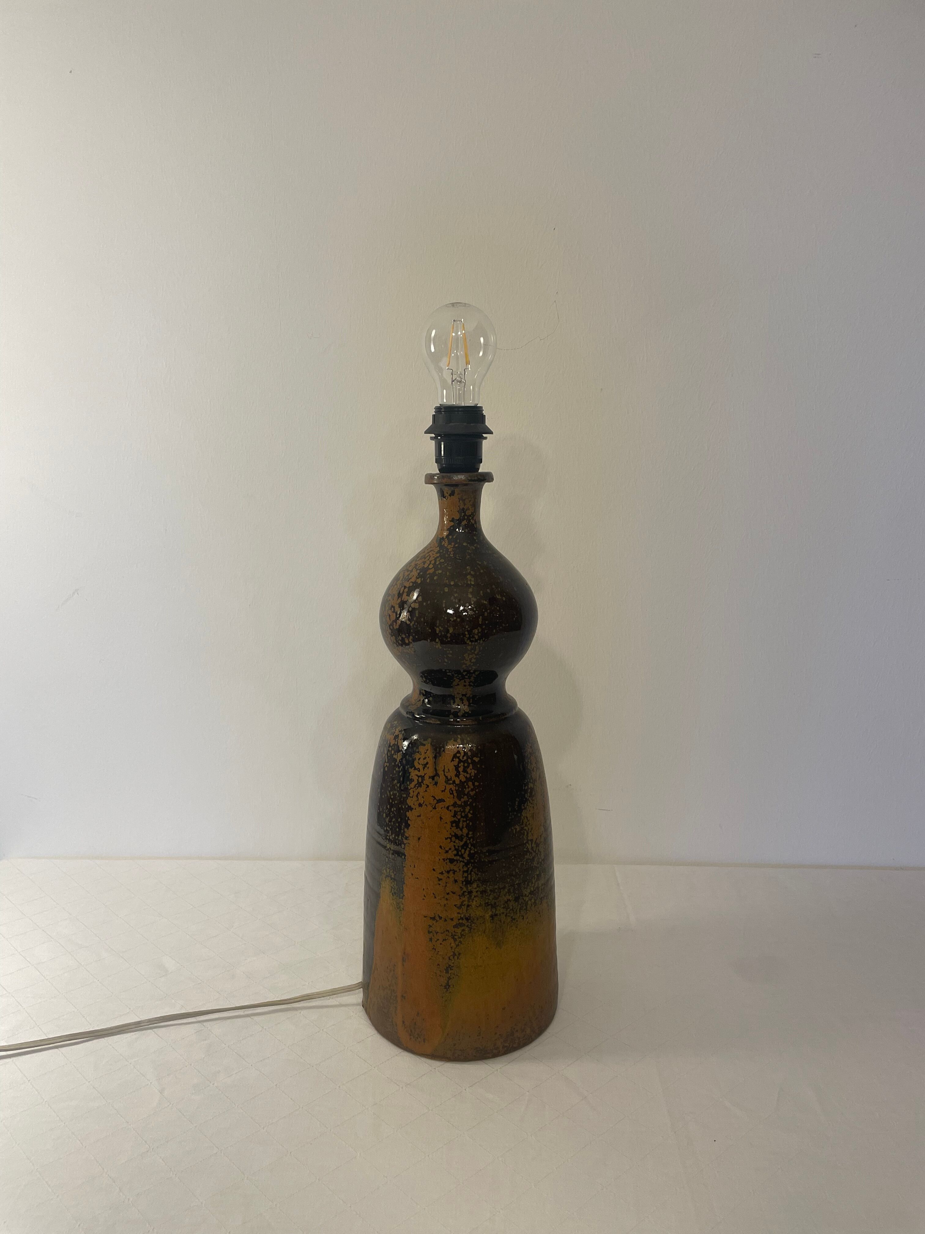 Large Arpot ceramic lamp stand