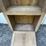 Solid oak storage unit – Contemporary country style