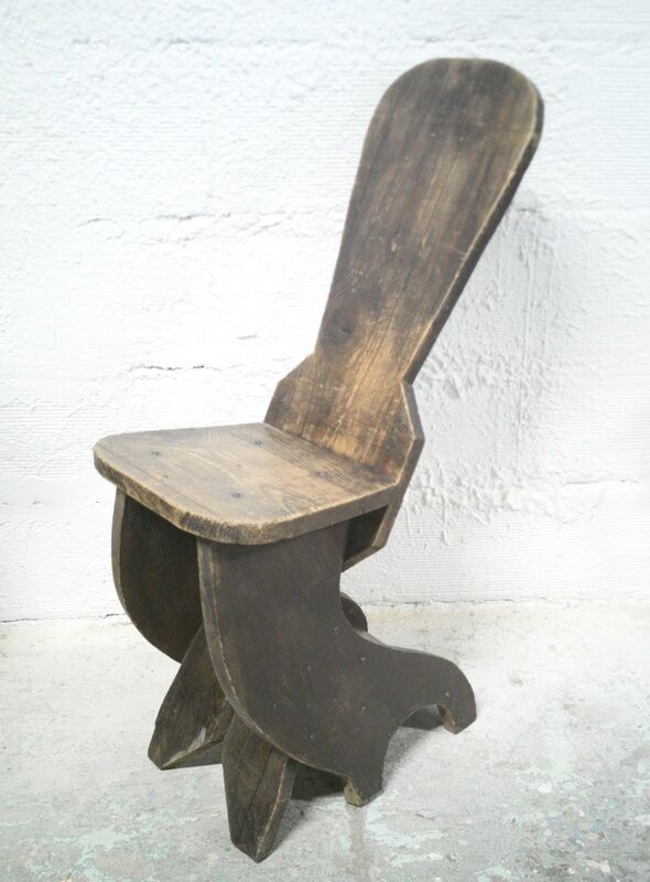Brutalist chair