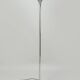 Art Deco Floor Lamp in Milk Glass & Chrome, France, 1920s