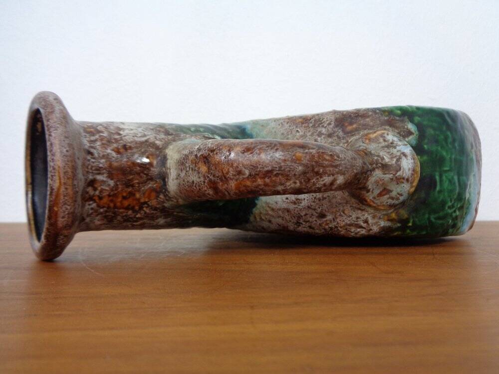 West German Glazed Ceramic Vase 603/25 from Dümler & Breiden, 1970s