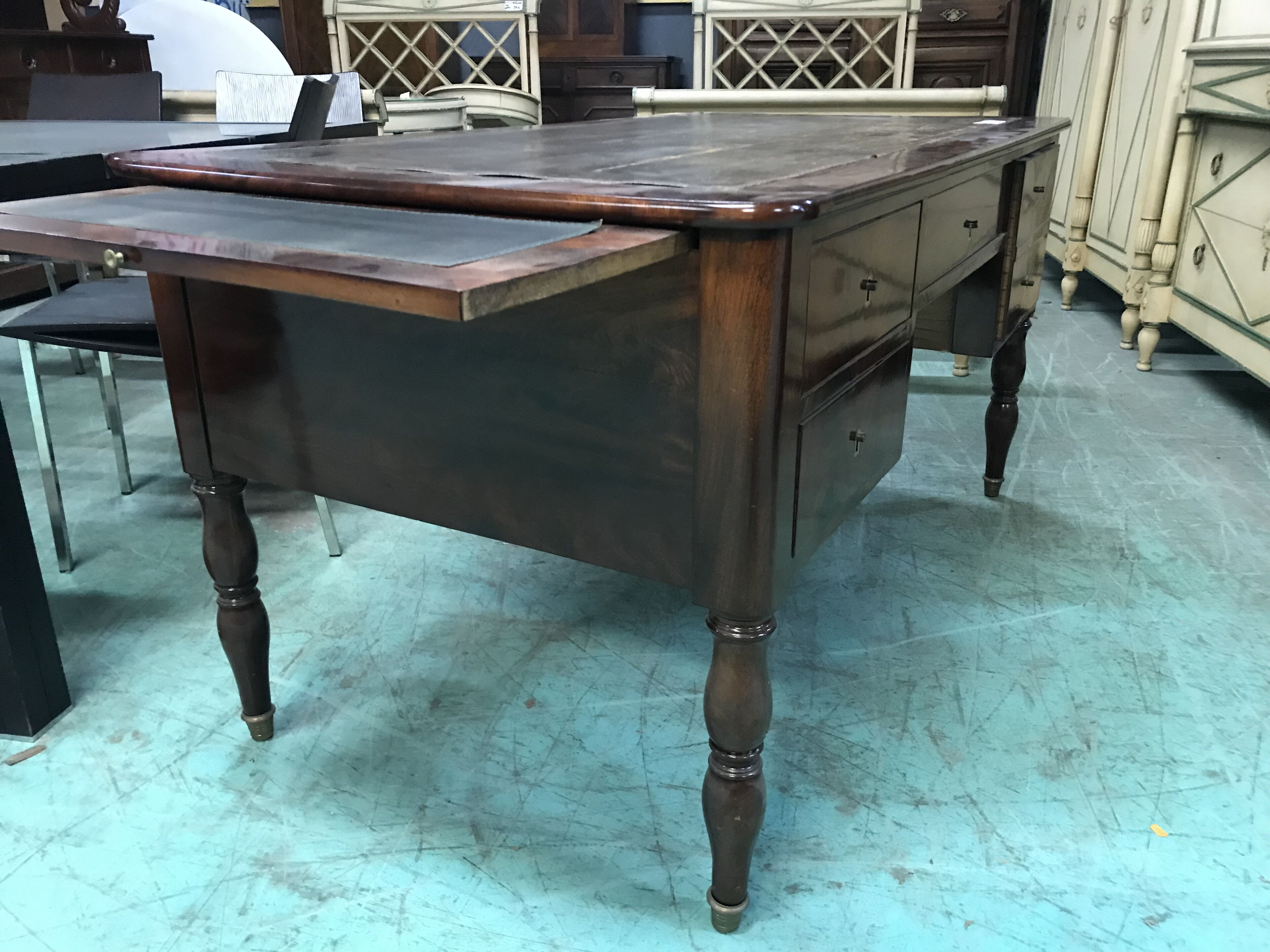 Louis Philippe mahogany desk