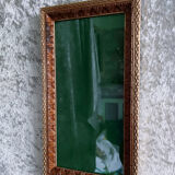 Carved wooden frame