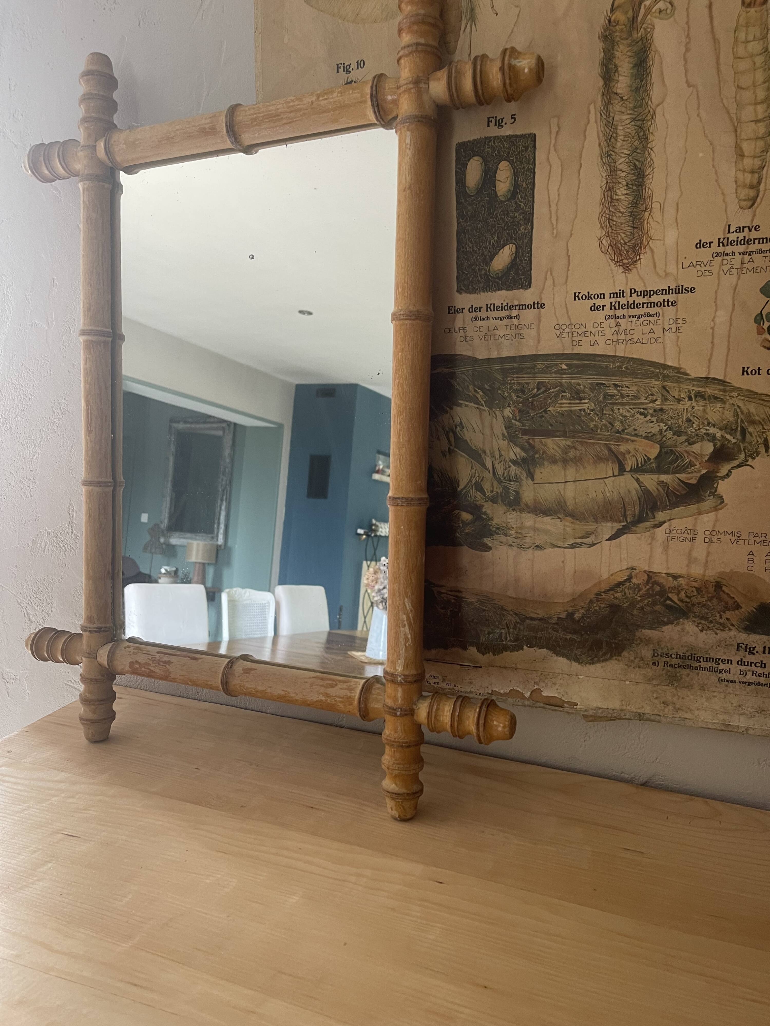 Bamboo mirror