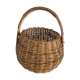 Wicker round basket.