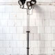 Floor lamp three lights by Luci Milano Anni '70