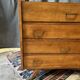 Vintage dressing table with tapered legs