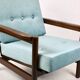 Chaise Stobrawa bleu clair, années 1970