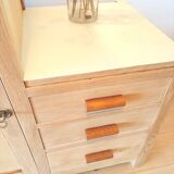 Small asymmetrical wardrobe "Clémentine"