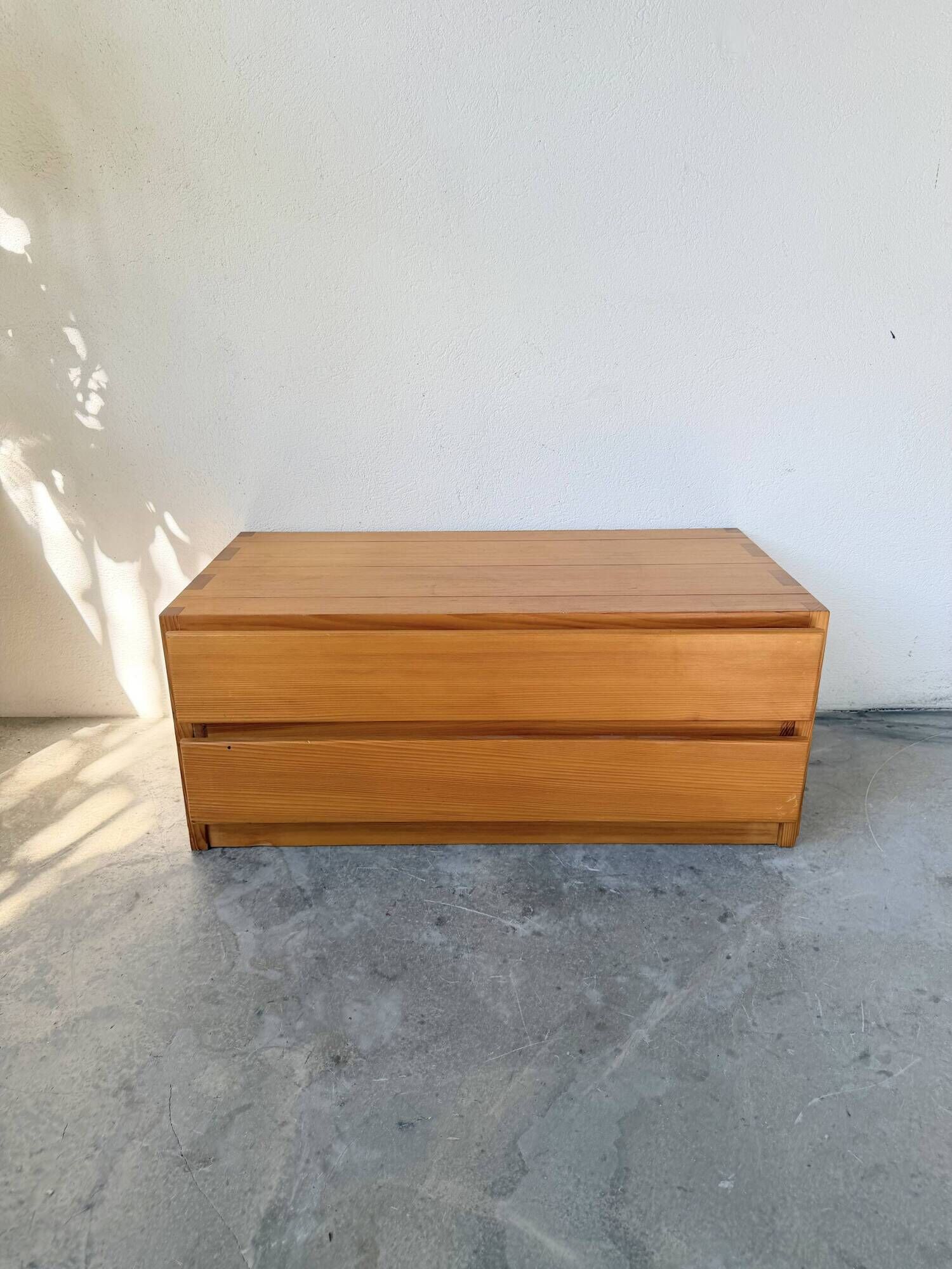 Bedside cabinet pine Maison Regain