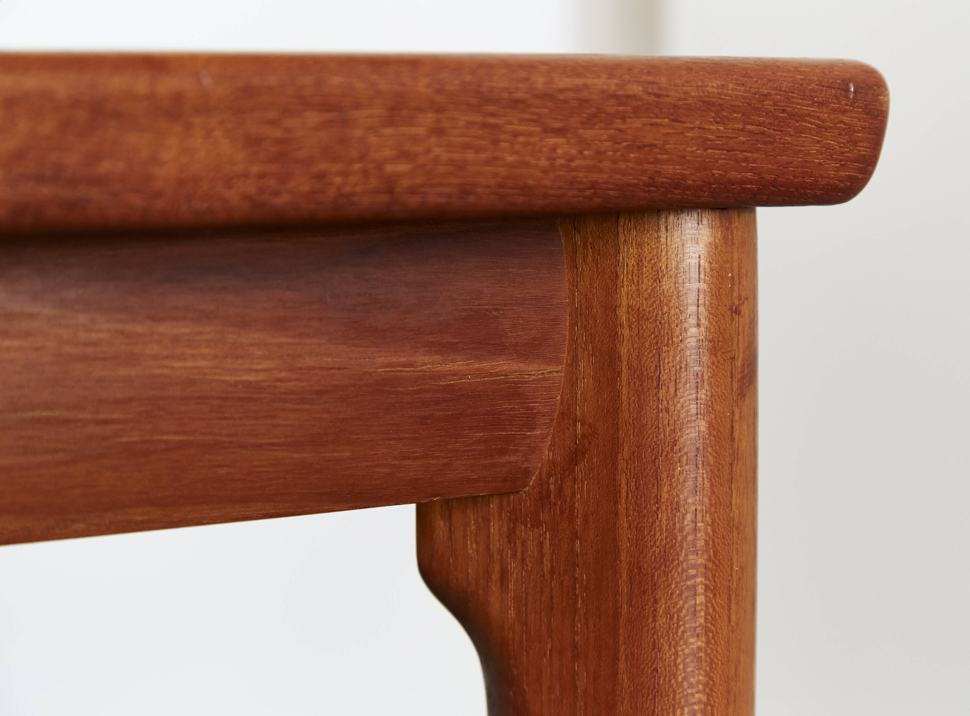Grete Jalk boat shaped Dining Table for Glostrup