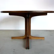 Midcentury Swedish extendable dining table in teak, 1960s