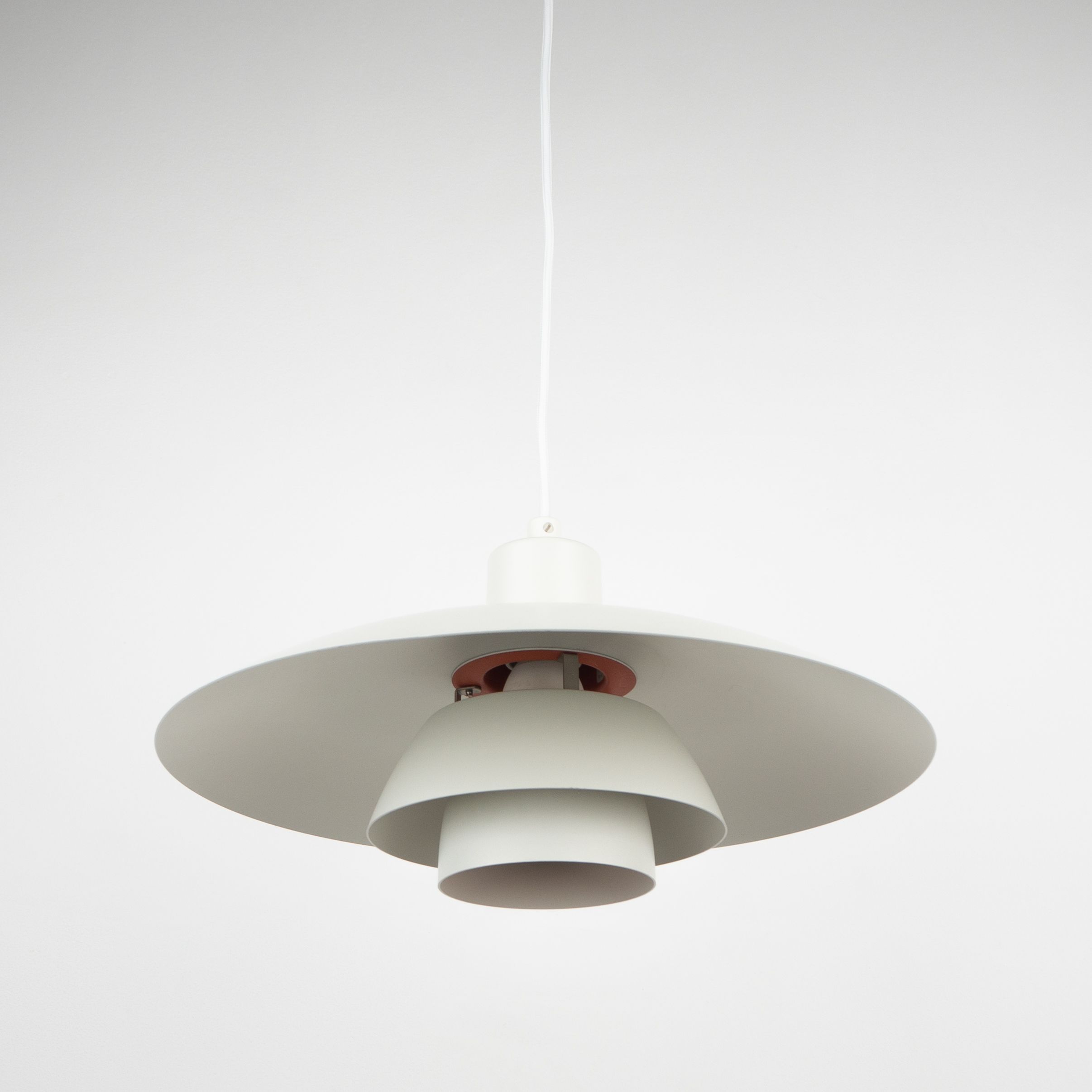 Danish vintage pendant light PH 4/3 by Poul Henningsen, Louis Poulsen, 1966