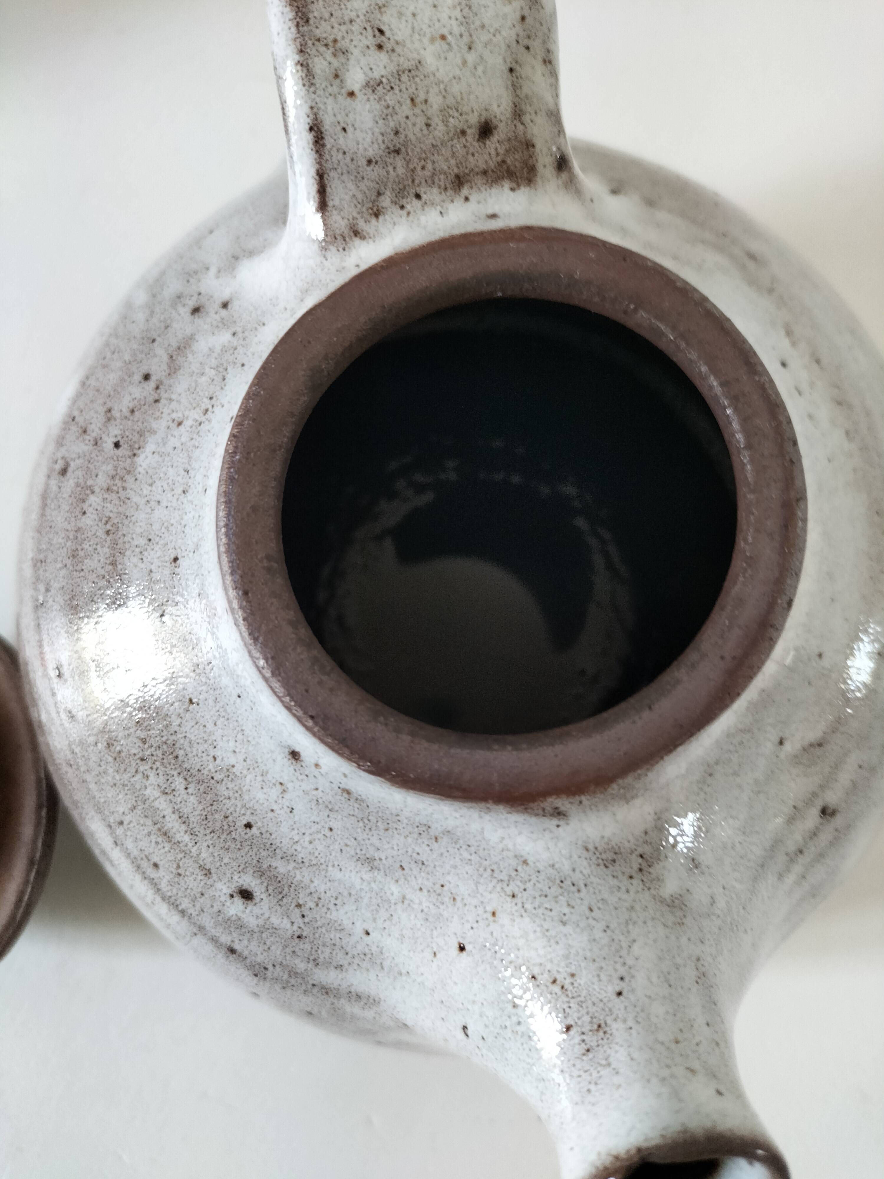 Stoneware teapot from Ratilly – Jeanne and Norbert Pierlot – 1960s/70s