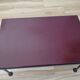 Coffee table black iron compat legs