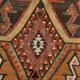 Tapis Kilim Ancien Fait Main – Motifs Géométriques et Symboles Protecteurs
