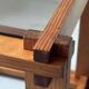 Modernist side table/nightstand in pine wood & smoked glass, 1970s design.