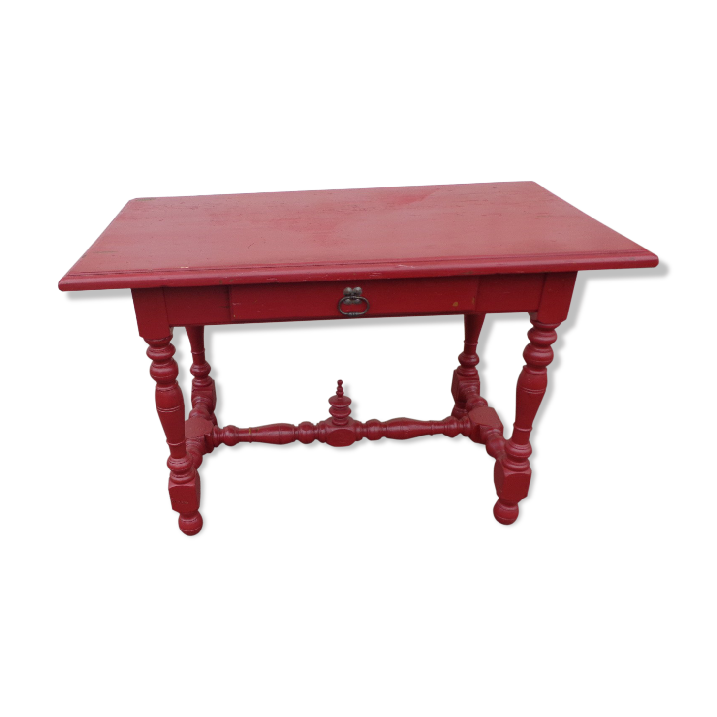 Red desk