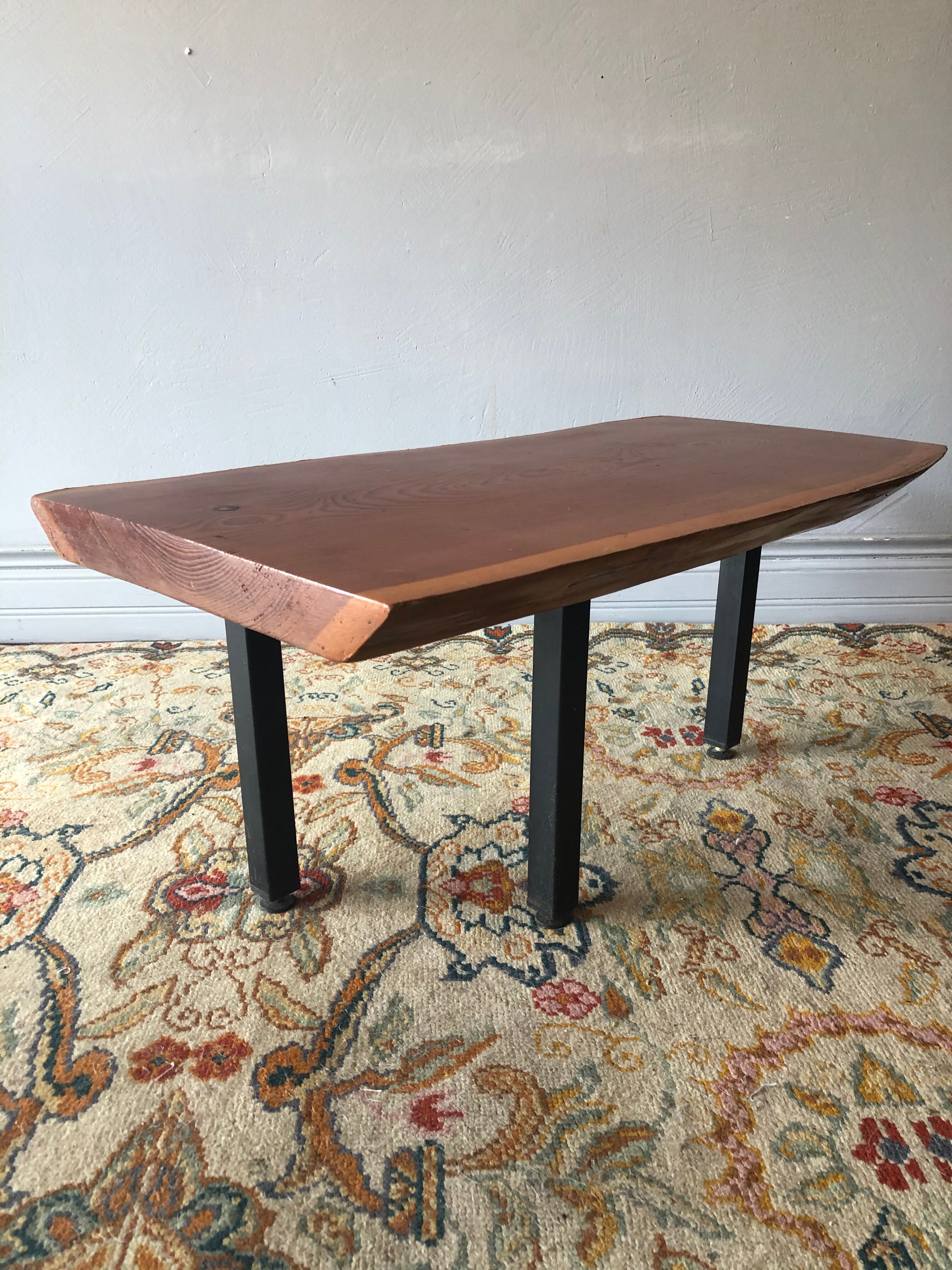 Solid wooden coffee table