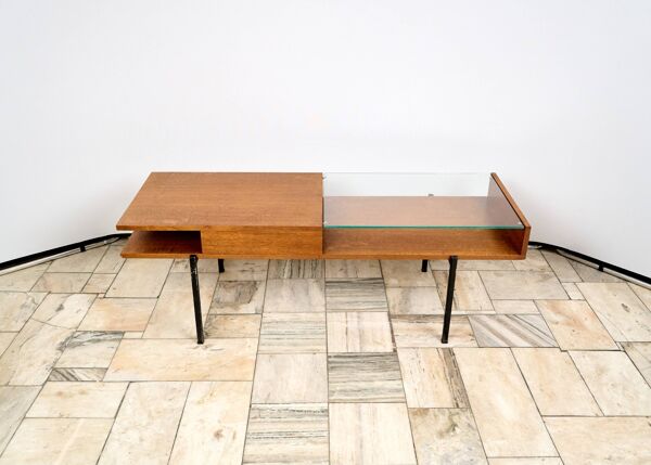 Table basse vintage, années 1970, Tchécoslovaquie