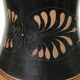 Reproduction of a Greek Attic-style black-figure vase depicting warriors