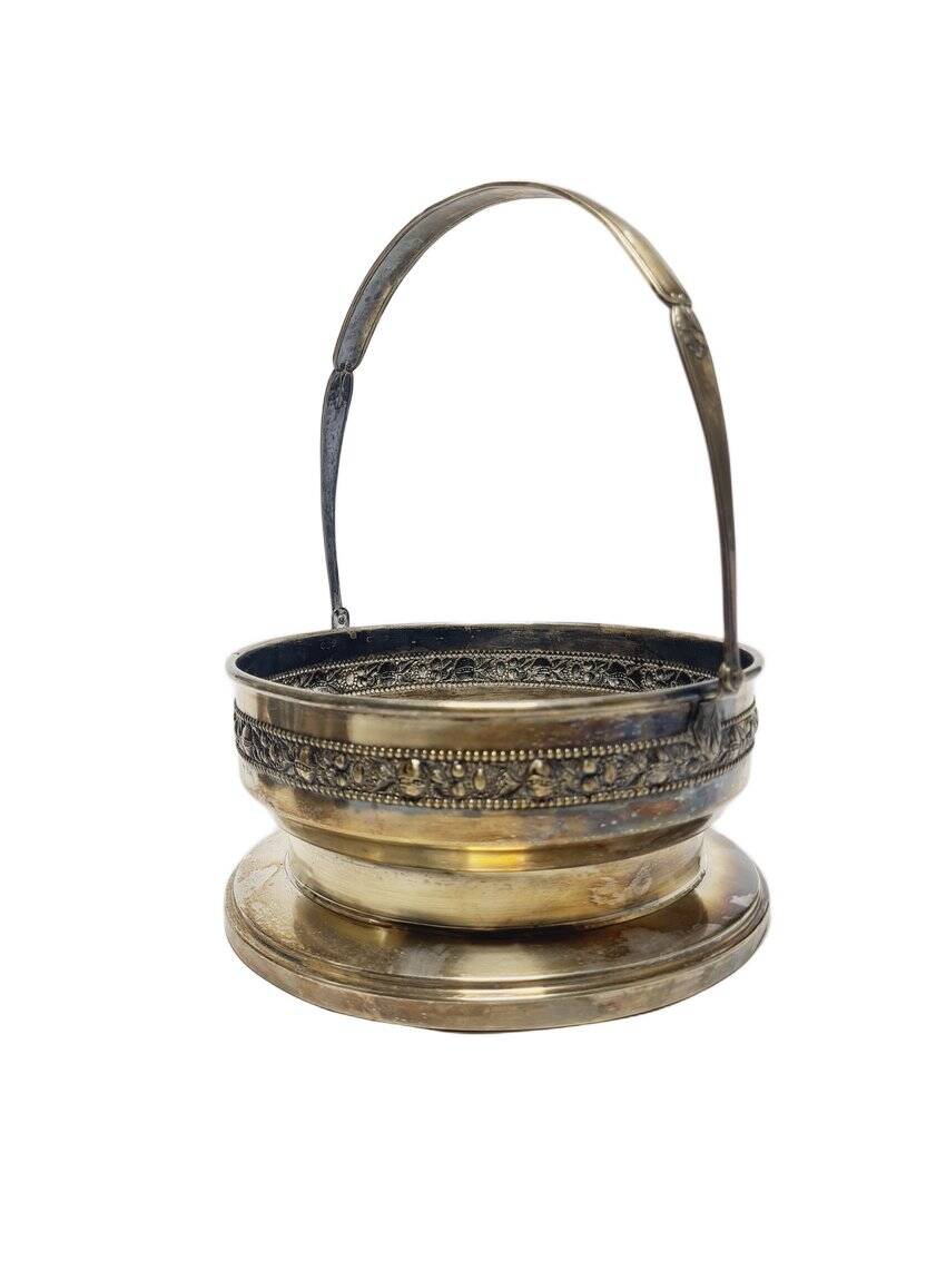 Art Deco fruit bowl from Bros. Henneberg, Poland, 1930s
