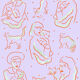 Motif lilas