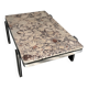 Violetta Calacatta marble coffee table on chrome base, 1970s