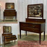 English mahogany dressing table from the early 20th century