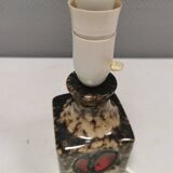 Small delicious ceramic table lamp, Danish and estimated from the 1970s.