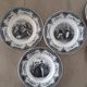 Ancient plates talking the pleasures of the creil and montereau wedding