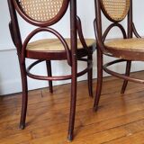 2 nice chairs thonet n ° 17 bentwood and caning